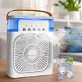 Ventilador Humidificador Portátil 5 en 1